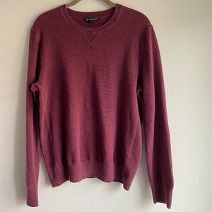 Banana Republic Red Cotton Sweatshirt